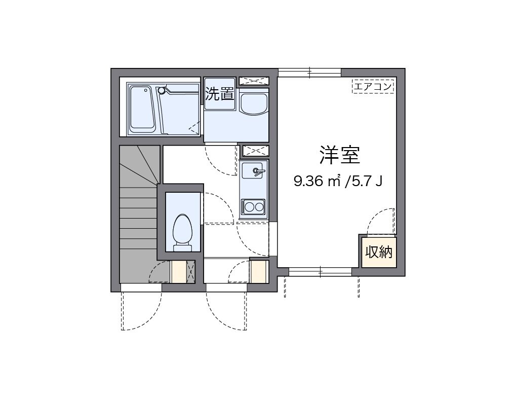クレイノ久我山の物件間取画像