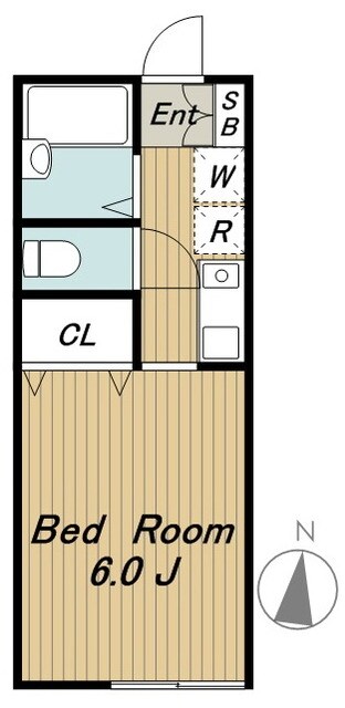 テラス明大前の物件間取画像