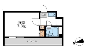 スワースモアの物件間取画像