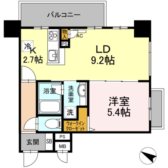 ハイムローゼVIIの物件間取画像