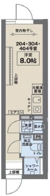 COCOFLAT阿佐ヶ谷の物件間取画像