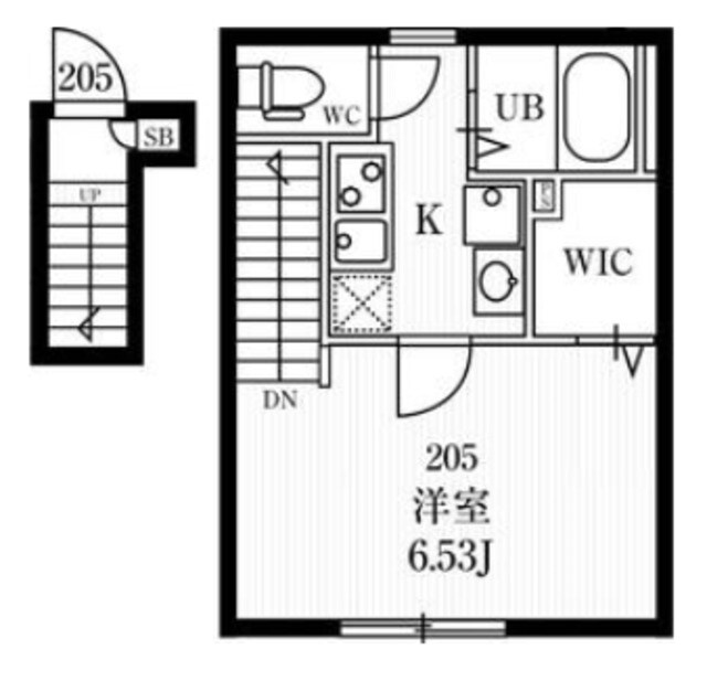 ミハス西荻窪の物件間取画像