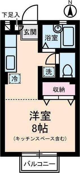 グレイシス阿佐谷の物件間取画像