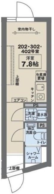 ココフラット阿佐ヶ谷の物件間取画像