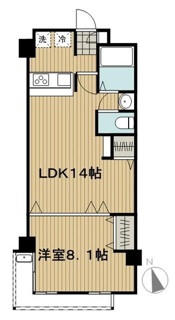 インペリアル吉祥寺の物件間取画像