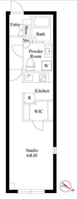 PARK SQUARE荻窪の物件間取画像