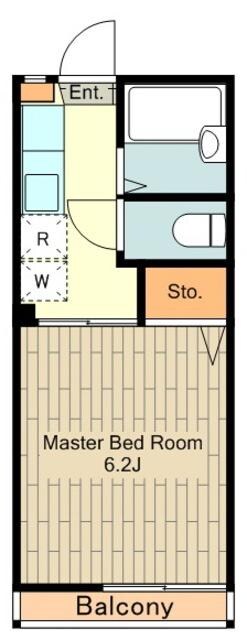 WEST VILLAGE国立の物件間取画像