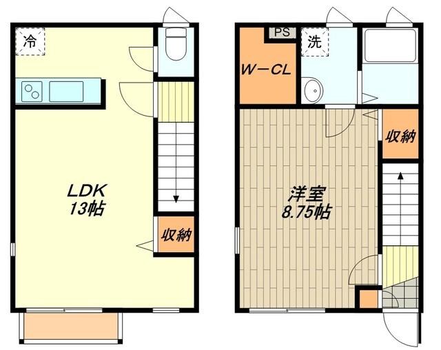 コンフォートの物件間取画像