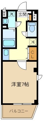 オルジュ本町IIの物件間取画像