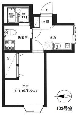 ESIIIの物件間取画像