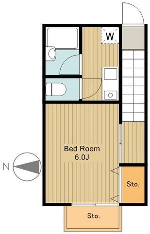パンシオン・Kの物件間取画像