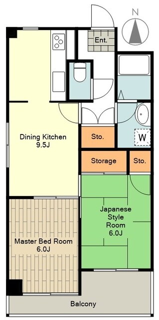 芙蓉ハイツの物件間取画像
