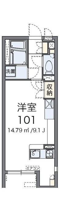 ミランダベル エスポワール秋津の物件間取画像