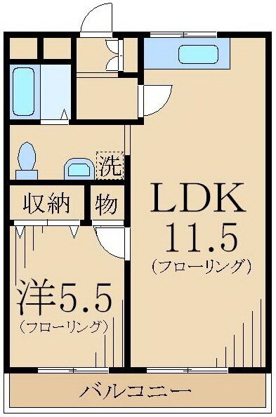 オリーブガーデンの物件間取画像