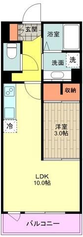 フォンティーヌ柏の物件間取画像
