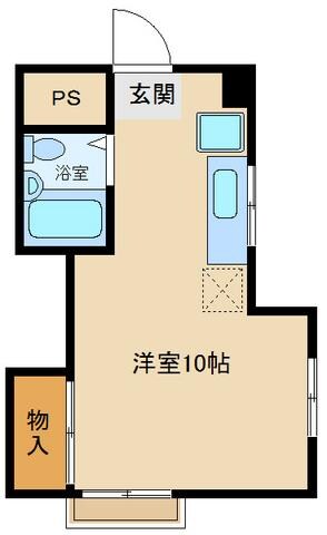 コーポサンノーブルの物件間取画像