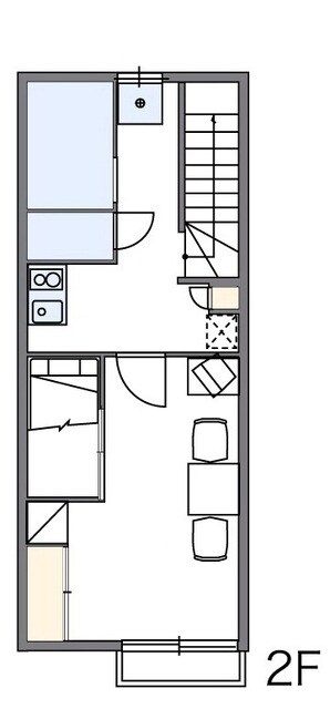 レオパレス欅の物件間取画像