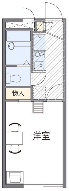 レオパレスチェリーの物件間取画像