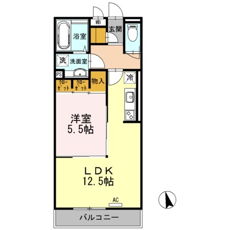 Avancer Akaneの物件間取画像