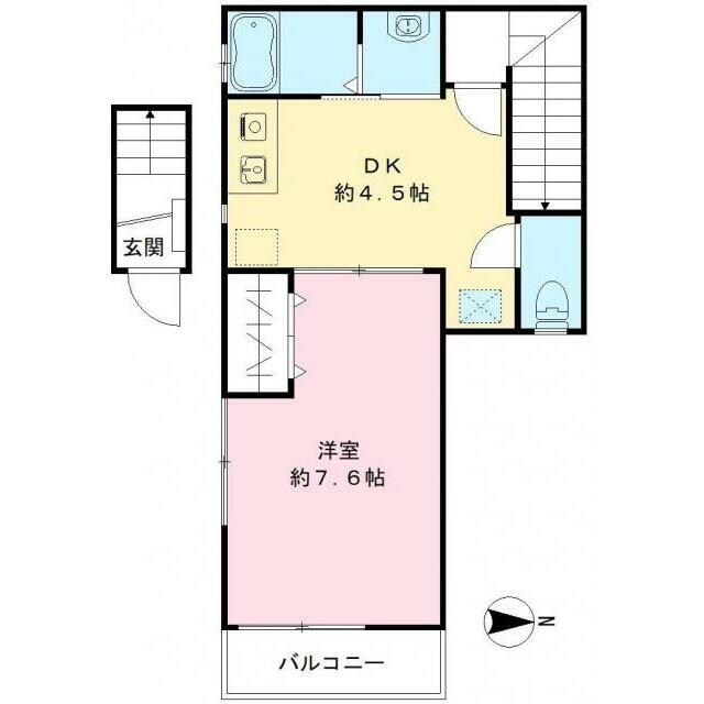 ロハスIIの物件間取画像