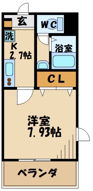 グランメゾン新町の物件間取画像