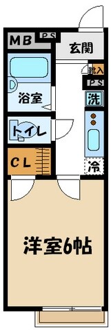 レオパレスSmile Lifeの物件間取画像