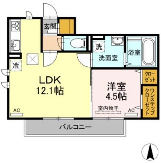 Calmの物件間取画像