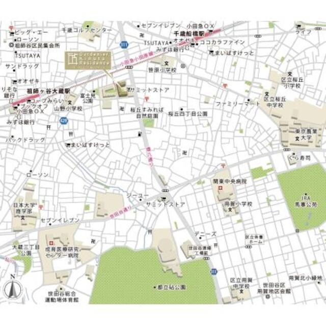 ガーデニエール砧レジデンスの物件内観写真