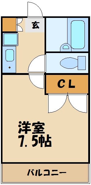 レジデンスISYの物件間取画像