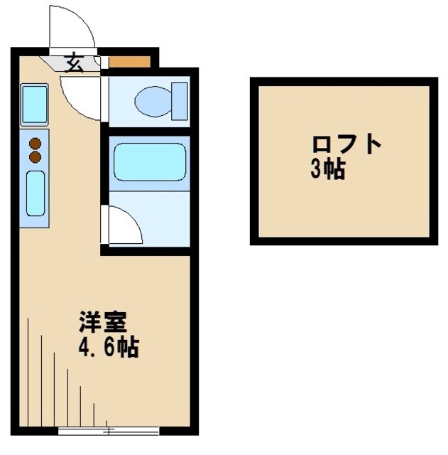 ラフィーネひばりヶ丘の物件間取画像