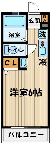 ブロス・Kの物件間取画像