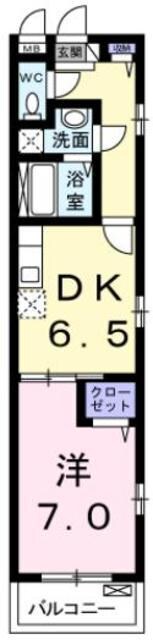 プレゼント ミューズの物件間取画像