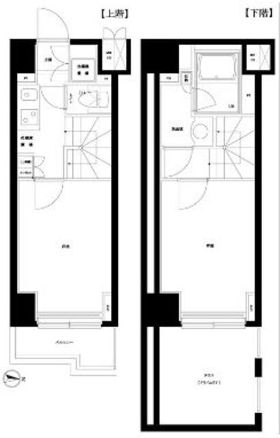 ルーブル中野新橋参番館の物件間取画像