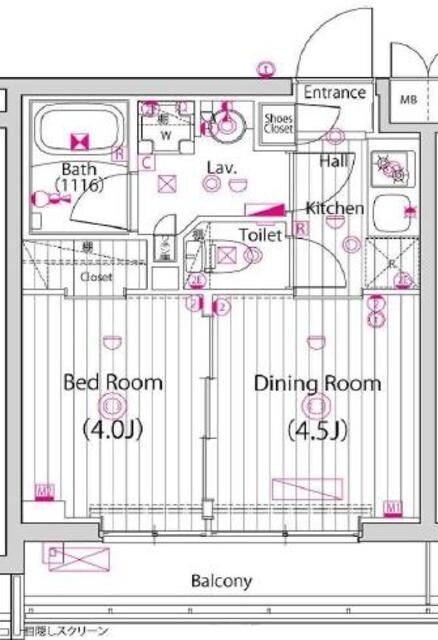 ガーラ練馬グランドステージの物件間取画像