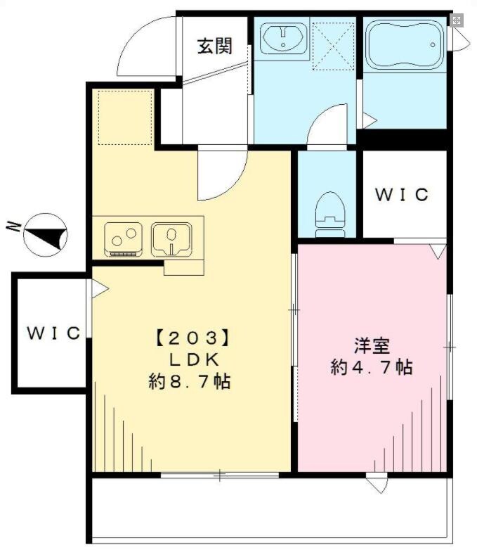 リナーシェ早宮の物件間取画像