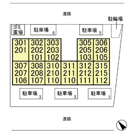 Amenity Courtの物件内観写真