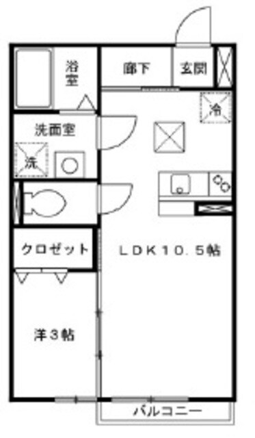 ディアコート 一富士の物件間取画像