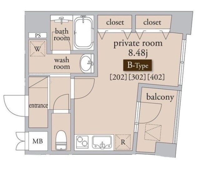 WiN-WiNマンション石神井公園の物件間取画像