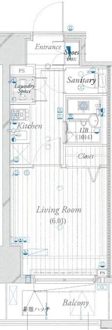 THEパームス東武練馬の物件間取画像