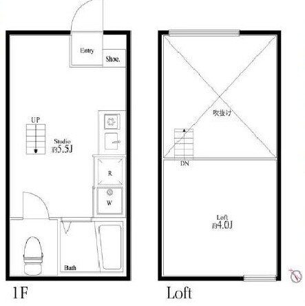 スエルテ小竹の物件間取画像