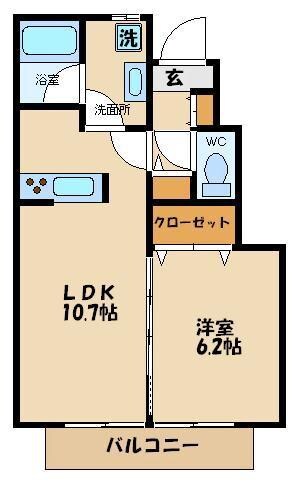 コルティーレ経堂の物件間取画像