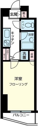 アヴィニティー高円寺南の物件間取画像