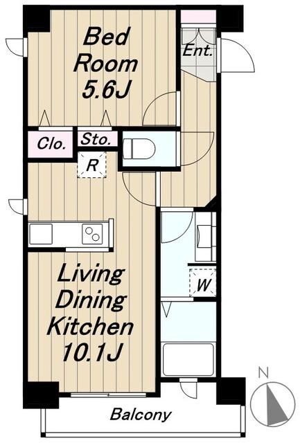 Haleakala岡本の物件間取画像