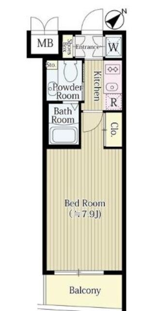ル・ボワ平和台の物件間取画像