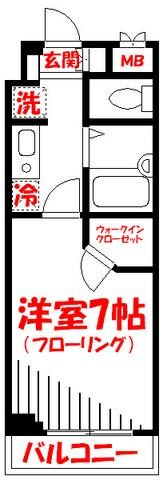 ビイルーム小金井の物件間取画像