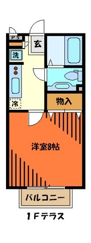 ST北野の物件間取画像