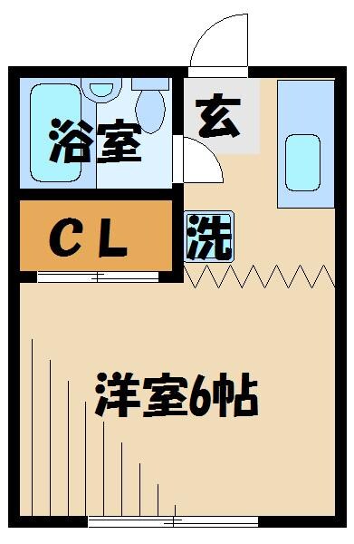 コーポ長島の物件間取画像