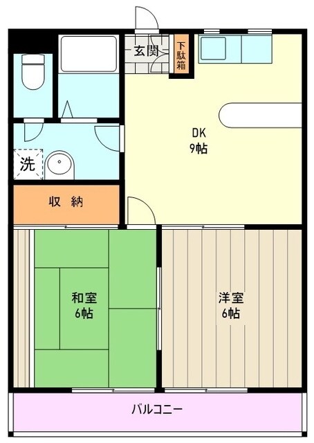 メゾン・ド・ベルの物件間取画像