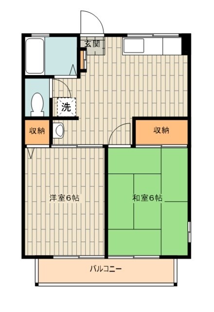 シティハイム・パルフェIIIの物件間取画像