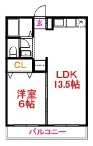 ビュー花ノ丘の物件間取画像